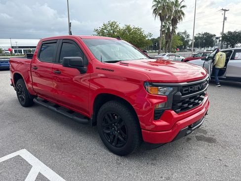 Used 2025 Chevrolet Silverado 1500 Custom w/ Turbomax Blackout Package RWD image 3