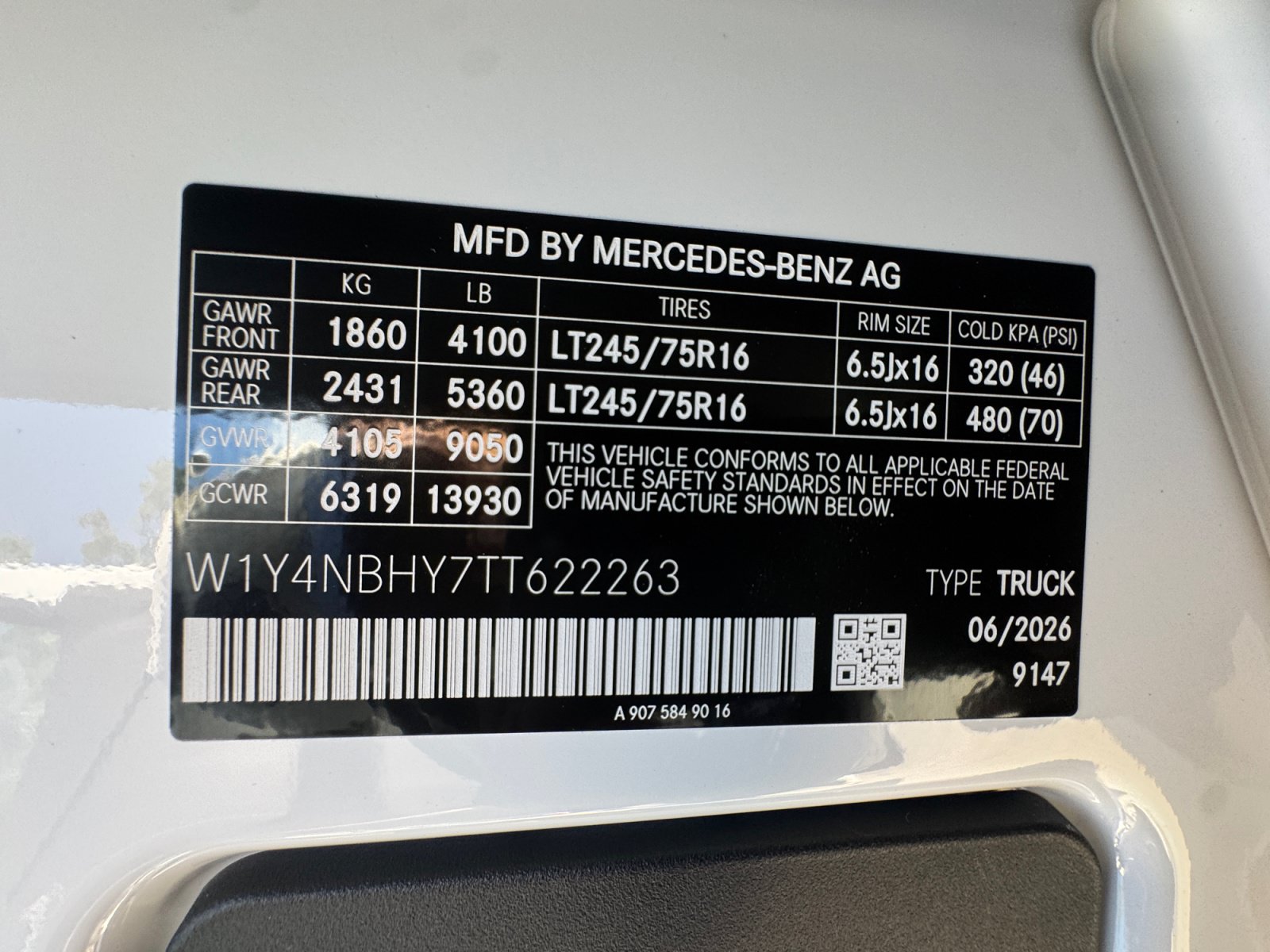 New 2026 Mercedes-Benz Sprinter 2500 image 30