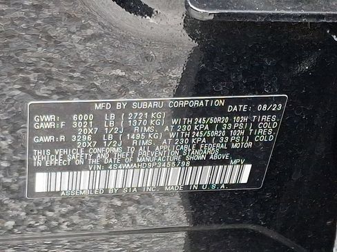 Used 2023 Subaru Ascent Onyx Edition AWD/4WD image 27