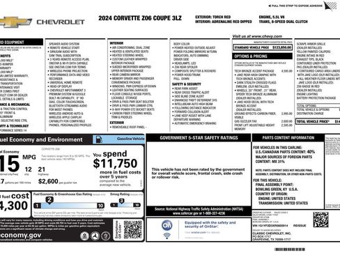 Used 2024 Chevrolet Corvette Z06 image 4