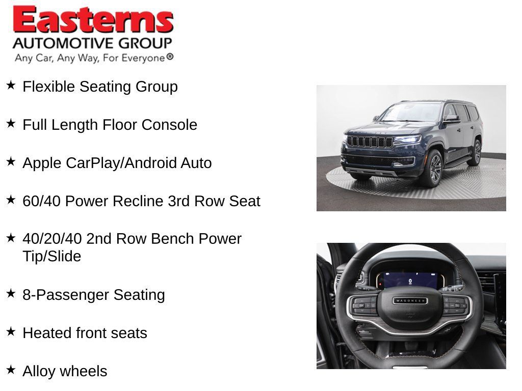 Used 2024 Jeep Wagoneer Series II w/ Flexible Seating Group AWD/4WD image 13