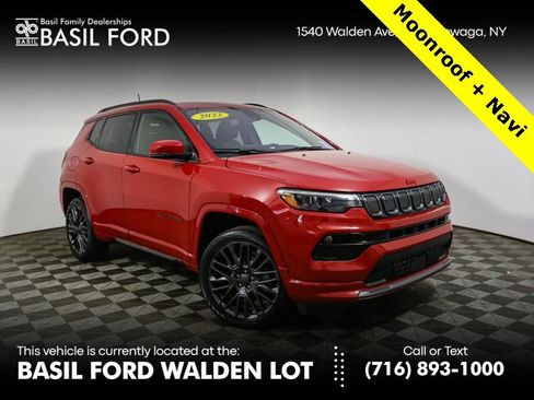 Used 2022 Jeep Compass High Altitude w/ (RED) Package image 1