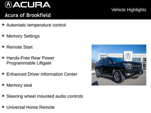 Used 2022 Chevrolet Tahoe Z71 w/ Luxury Package image 8