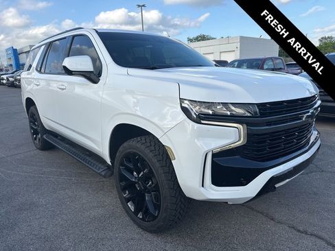 Used 2021 Chevrolet Tahoe Z71 w/ Rear Media and Nav Package AWD/4WD image 1