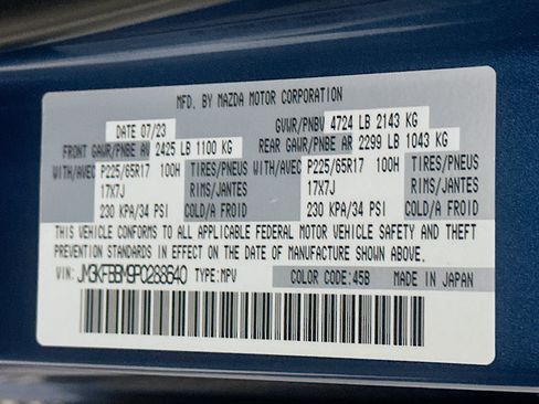 Used 2023 MAZDA CX-5 AWD 2.5 S w/ Select Package image 12