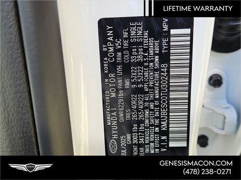 New 2026 Genesis GV80 3.5T e-SC image 15