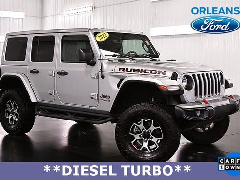 Used 2022 Jeep Wrangler Unlimited Rubicon w/ Cold Weather Group image 1