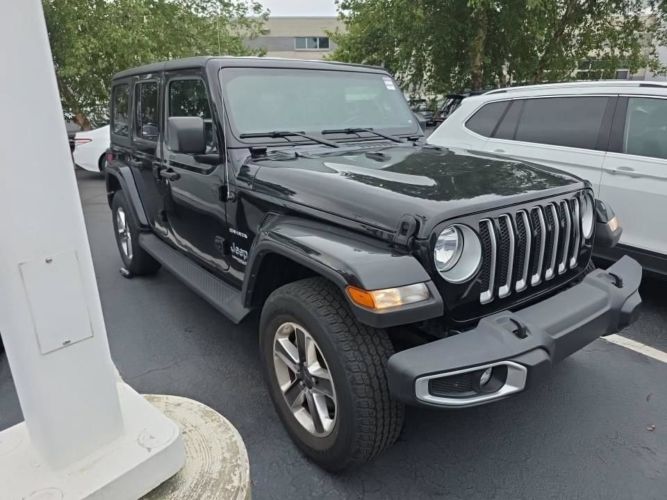 Certified 2022 Jeep Wrangler Unlimited Sahara w/ Cold Weather Group AWD/4WD image 1
