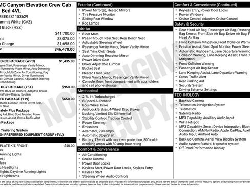 Used 2025 GMC Canyon Elevation w/ Convenience Package AWD/4WD image 2