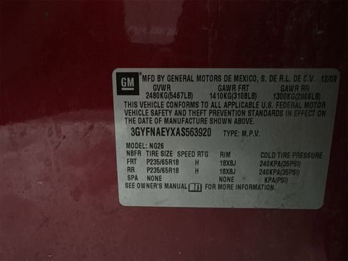 Used 2010 Cadillac SRX Luxury image 34