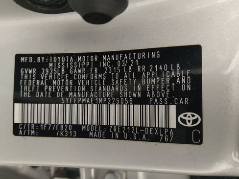 Used 2021 Toyota Corolla LE FWD image 33