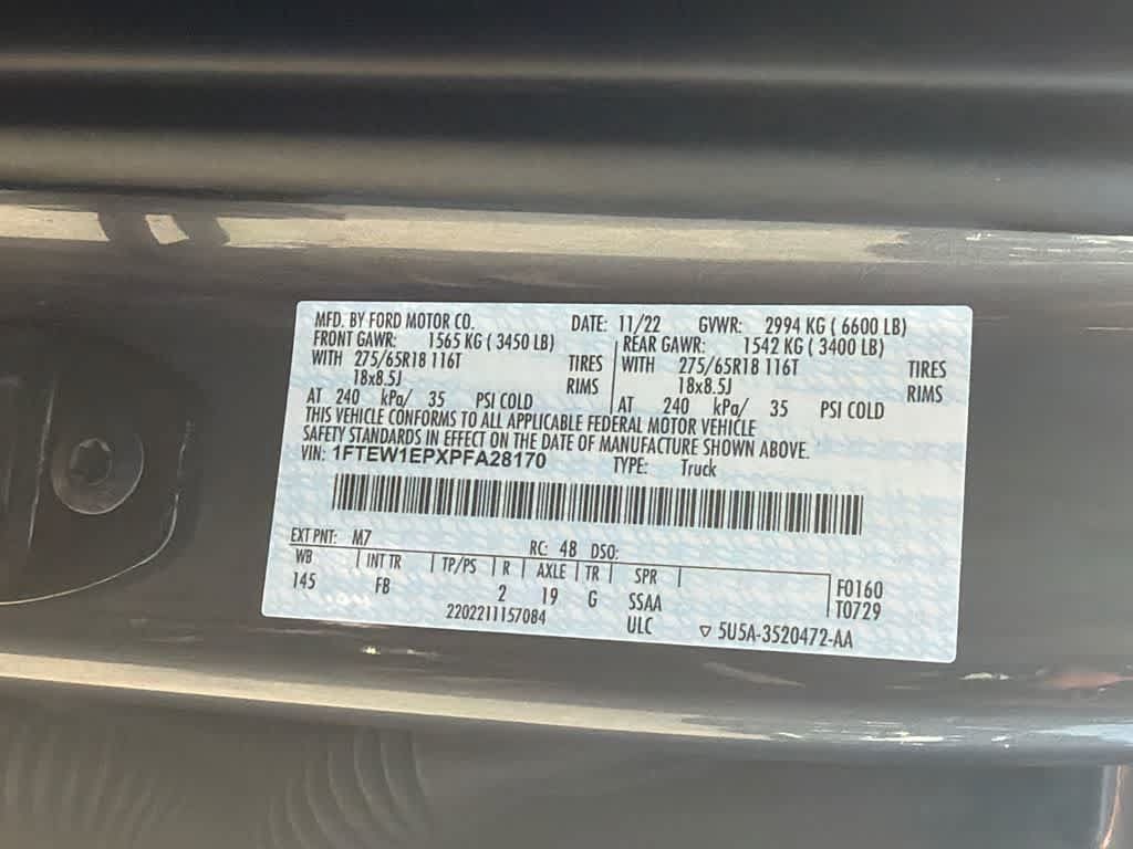 Used 2023 Ford F150 XLT w/ Equipment Group 302A High AWD/4WD image 32
