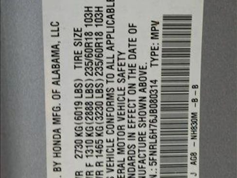 Used 2018 Honda Odyssey EX-L image 24