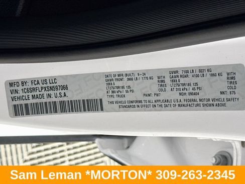 Used 2025 RAM 1500 Rebel w/ Rebel Level 1 Equipment Group AWD/4WD image 30
