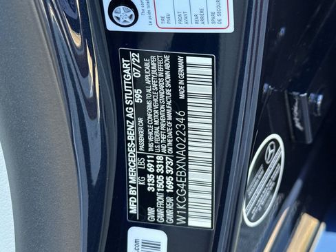Used 2022 Mercedes-Benz EQS 580 4MATIC Sedan image 25