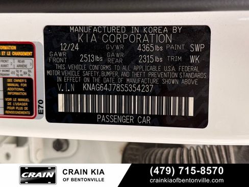 Certified 2025 Kia K5 GT-Line FWD image 34