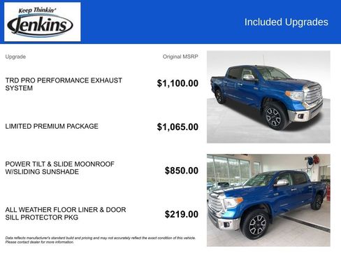 Used 2017 Toyota Tundra Limited w/ Limited Premium Package image 4