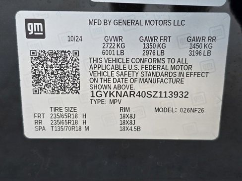 New 2025 Cadillac XT5 Luxury image 33