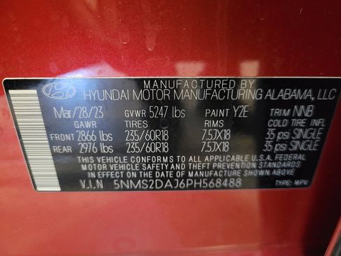 Used 2023 Hyundai Santa Fe SEL AWD/4WD image 33
