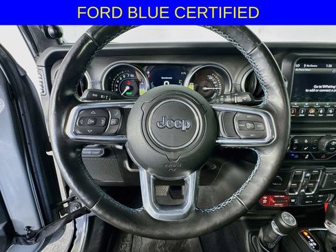 Used 2021 Jeep Wrangler Unlimited Rubicon 4xe w/ Steel Bumper Group AWD/4WD image 14