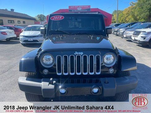 Used 2018 Jeep Wrangler Unlimited Sahara w/ Connectivity Group image 8