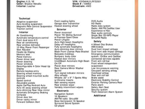 Used 2020 Cadillac Escalade ESV Luxury image 32