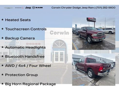 Used 2017 RAM 1500 Big Horn image 8