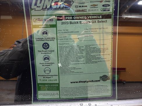 Used 2023 Buick Encore GX Select w/ Sport Touring Package image 38