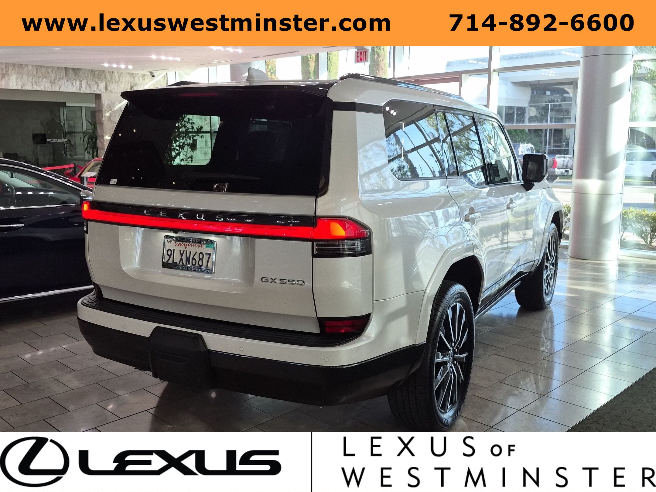 Certified 2024 Lexus GX 550 w/ Cold Area Package AWD/4WD image 7