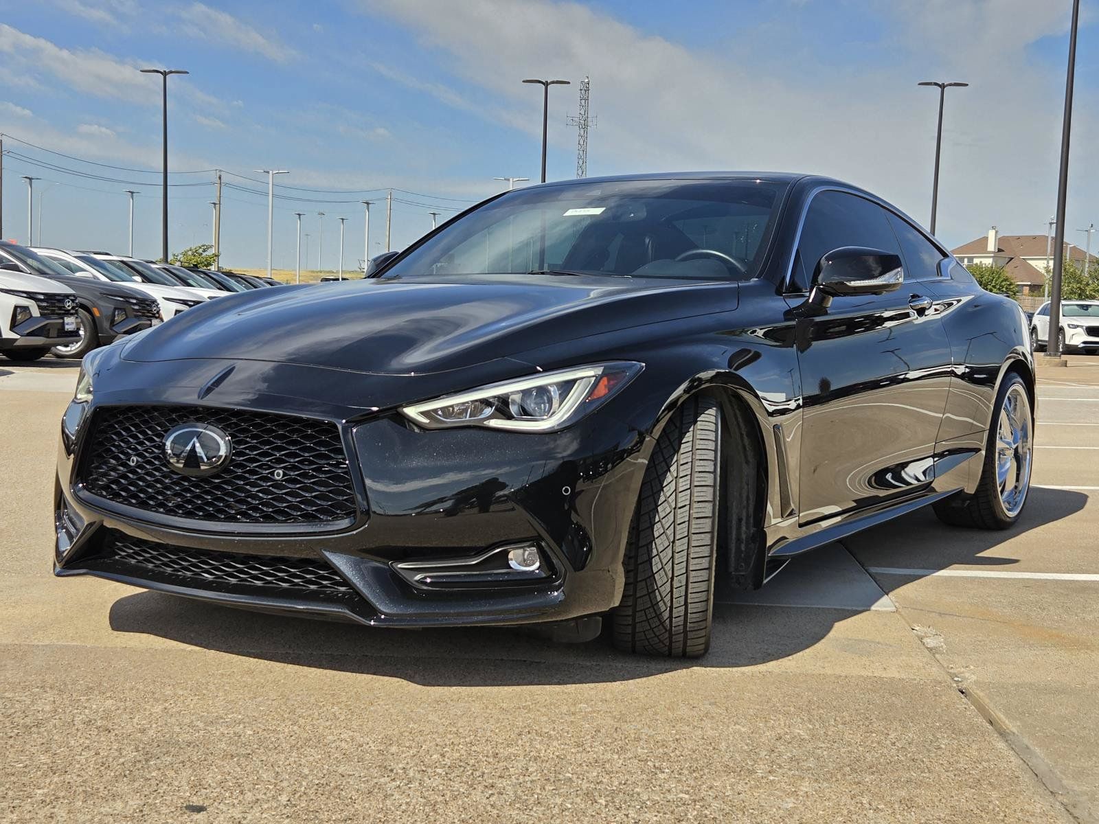 Used 2022 INFINITI Q60 Red Sport 400 w/ Cargo Package RWD image 2