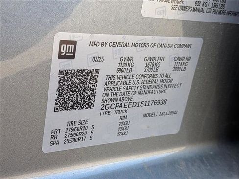 New 2025 Chevrolet Silverado 1500 LTZ image 19