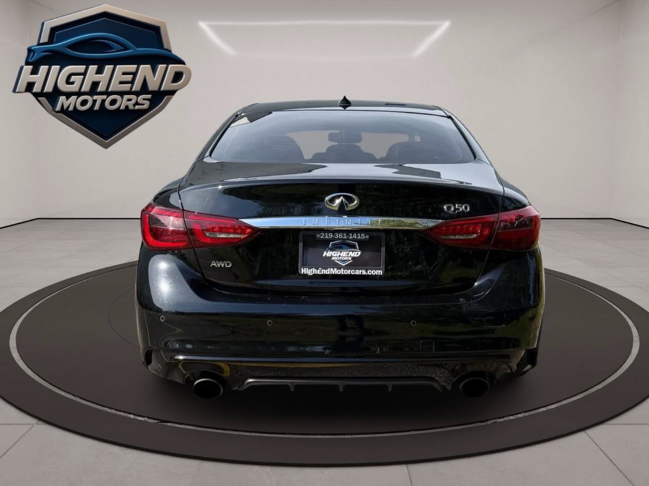 Used 2019 INFINITI Q50 Luxe w/ Essential Package (3.0T Luxe) AWD/4WD image 5