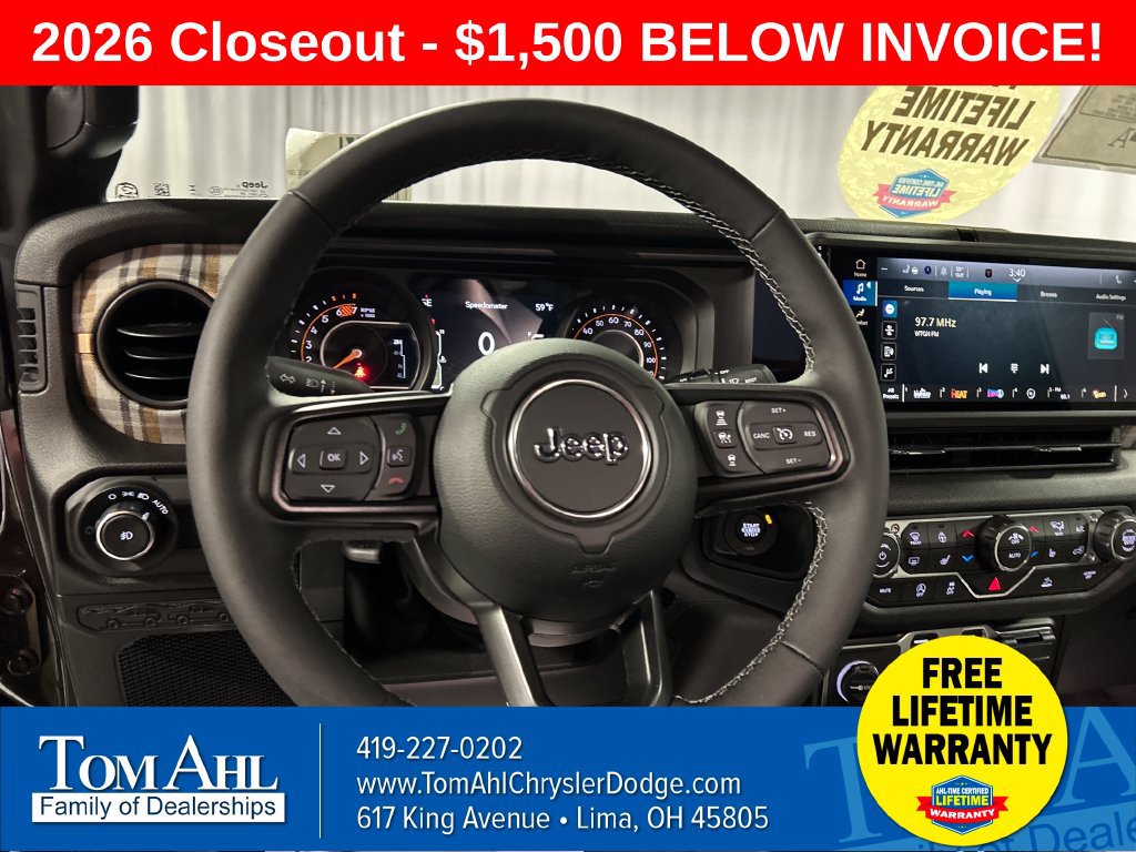 New 2026 Jeep Wrangler Unlimited Sport AWD/4WD image 13