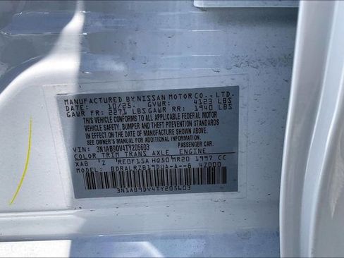 New 2026 Nissan Sentra SR w/ SR All Weather Package FWD image 16