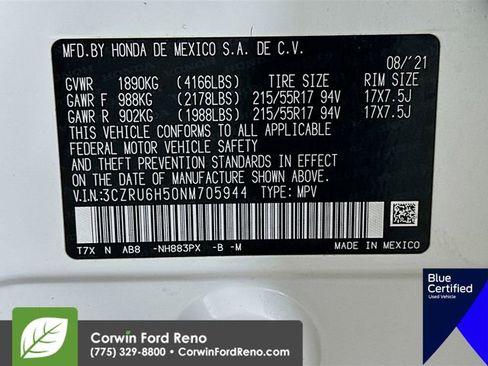 Used 2022 Honda HR-V EX image 34