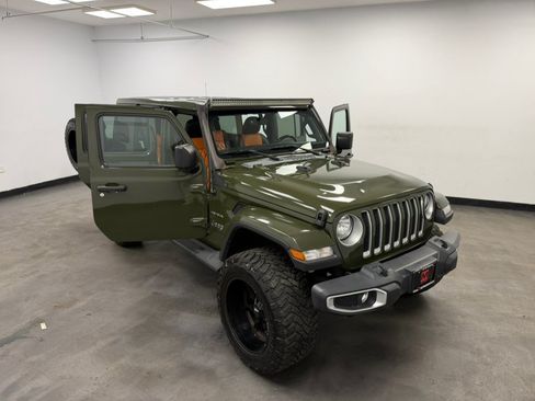 Used 2021 Jeep Wrangler Unlimited Sahara w/ Uconnect 4C Nav & Sound Group AWD/4WD image 27