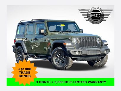 Used 2020 Jeep Wrangler Unlimited Sport