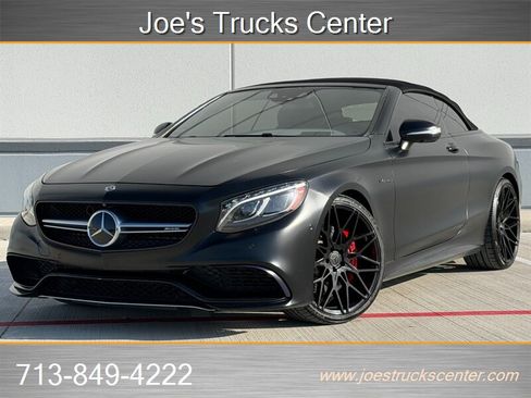Used 2017 Mercedes-Benz S 63 AMG 4MATIC Cabriolet w/ Driver Assistance Package image 2