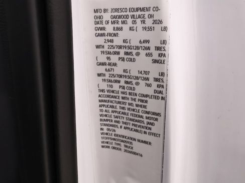 New 2026 Ford F550 4x4 Regular Cab Super Duty image 34