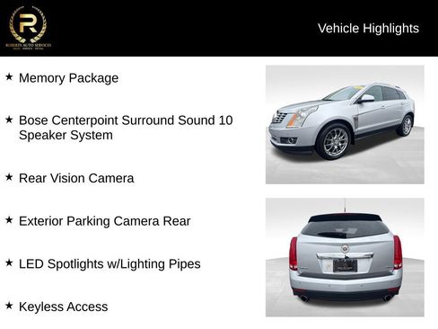 Used 2014 Cadillac SRX Performance w/ Driver Awareness Package image 9