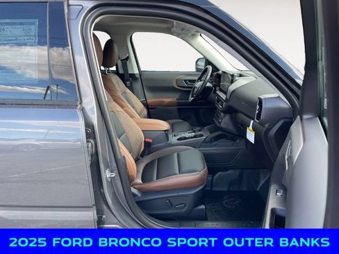 New 2025 Ford Bronco Sport Outer Banks w/ Sasquatch Outer Banks Package AWD/4WD image 15