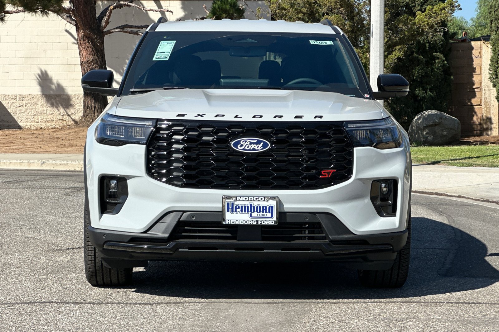 New 2027 Ford Explorer ST w/ ST Sinister Package RWD image 9