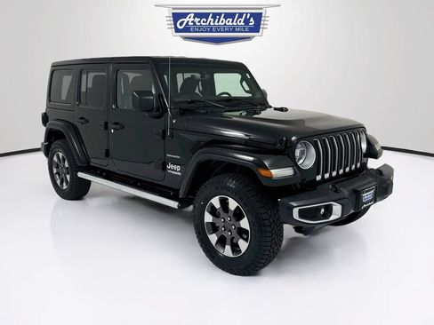 Used 2018 Jeep Wrangler Unlimited Sahara AWD/4WD image 1