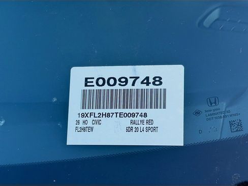 Certified 2026 Honda Civic Sport image 27