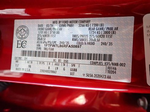 Used 2024 Ford F150 Platinum image 39