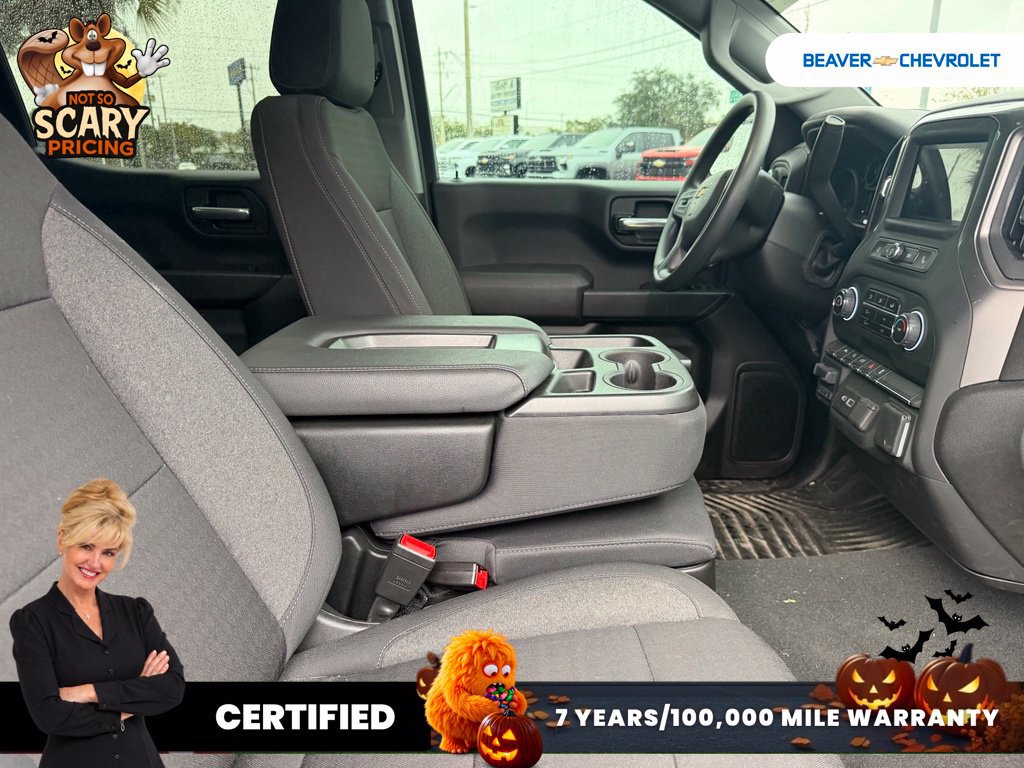 Used 2025 Chevrolet Silverado 1500 Custom w/ Turbomax Blackout Package AWD/4WD image 11