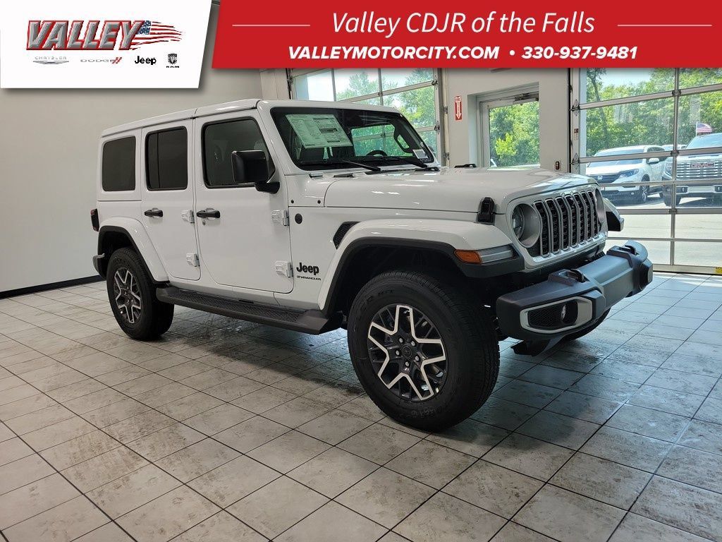 New 2025 Jeep Wrangler Unlimited Sahara AWD/4WD 360° Tour