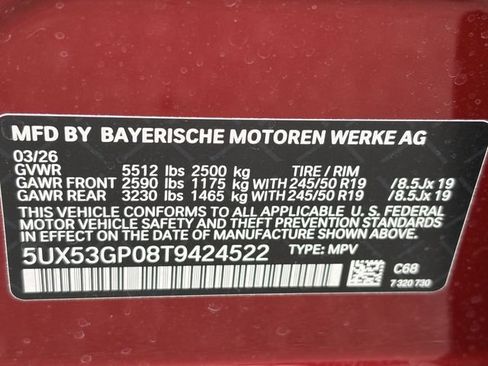Used 2026 BMW X3 xDrive30i w/ Premium Package AWD/4WD image 23