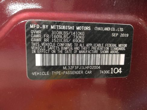 Used 2020 Mitsubishi Mirage G4 ES image 33