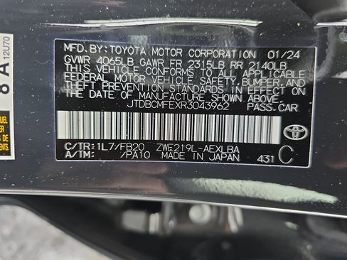 Used 2024 Toyota Corolla LE FWD image 36